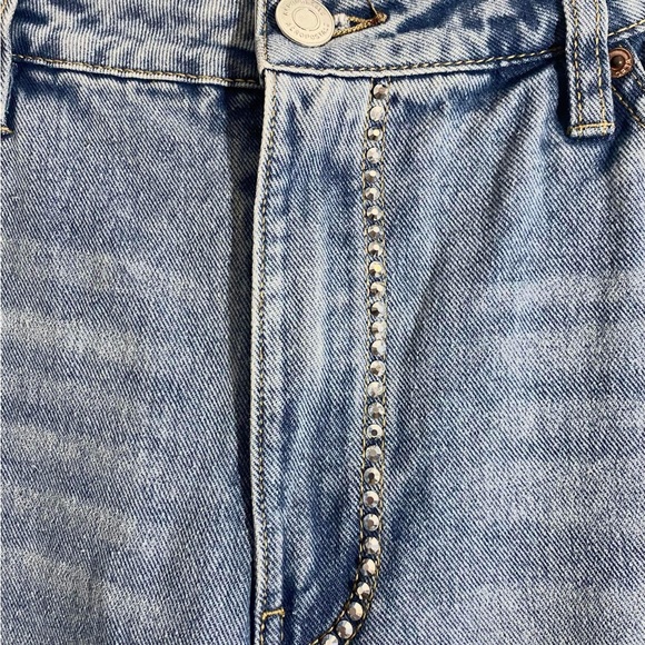 Taylor Swift Inspired Bedazzled Aeropostale Mom Jeans Size 12 - Picture 3 of 10